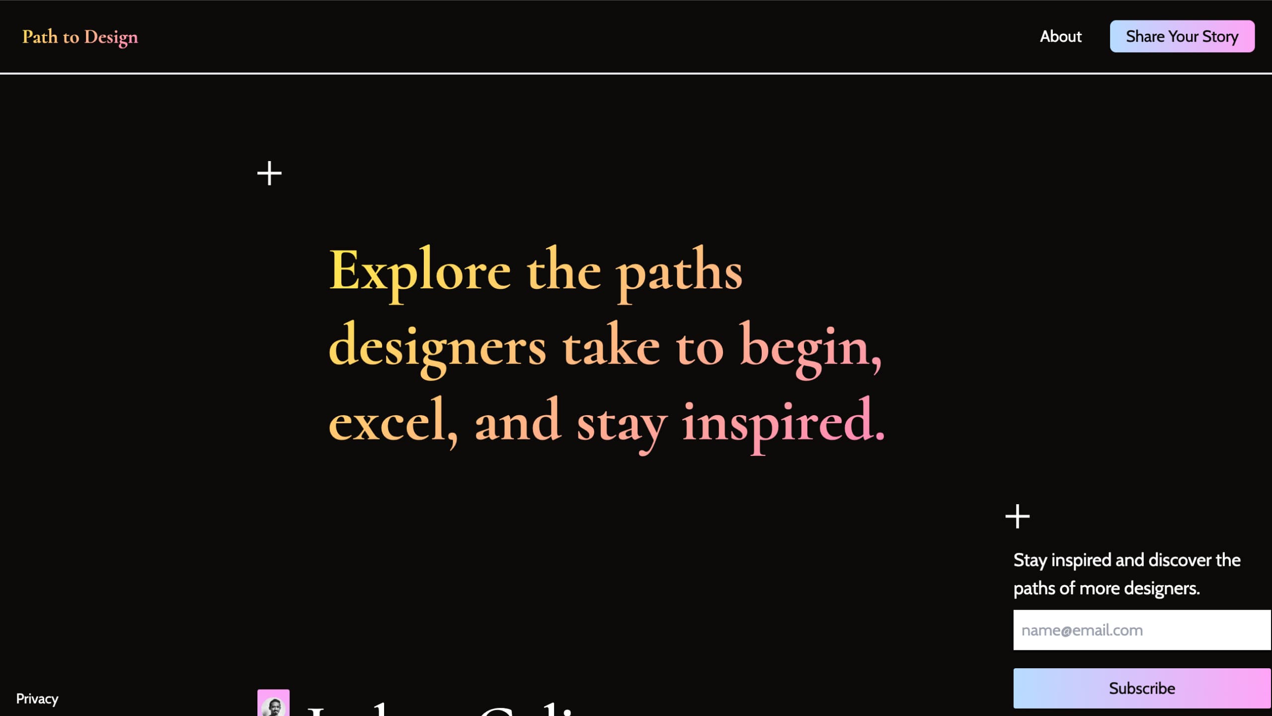 Path to Design